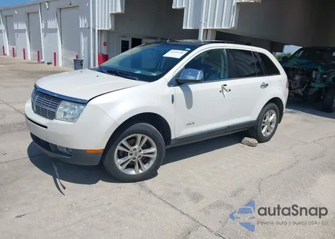 2010 Lincoln Mkx z USA, uszkodzony, nr VIN 2LMDJ8JC9ABJ01205